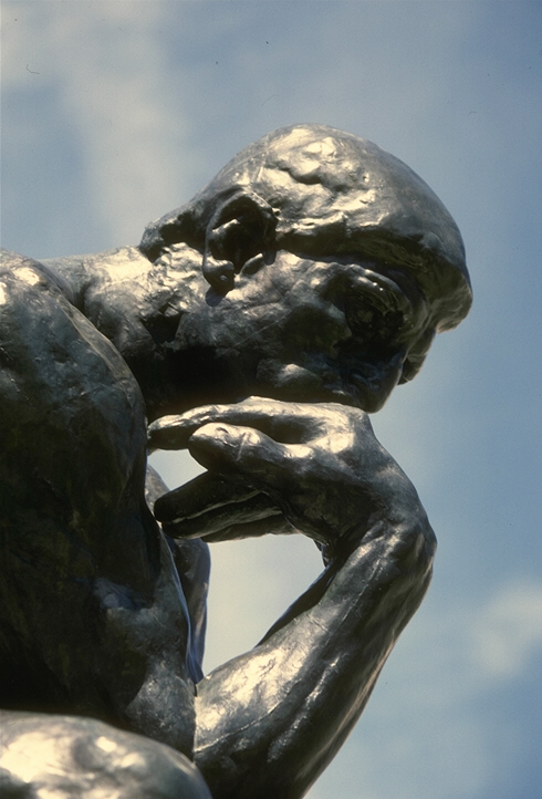 Sculpture Rodin's thinker