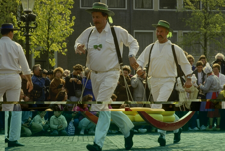 Day of cheese in Holland