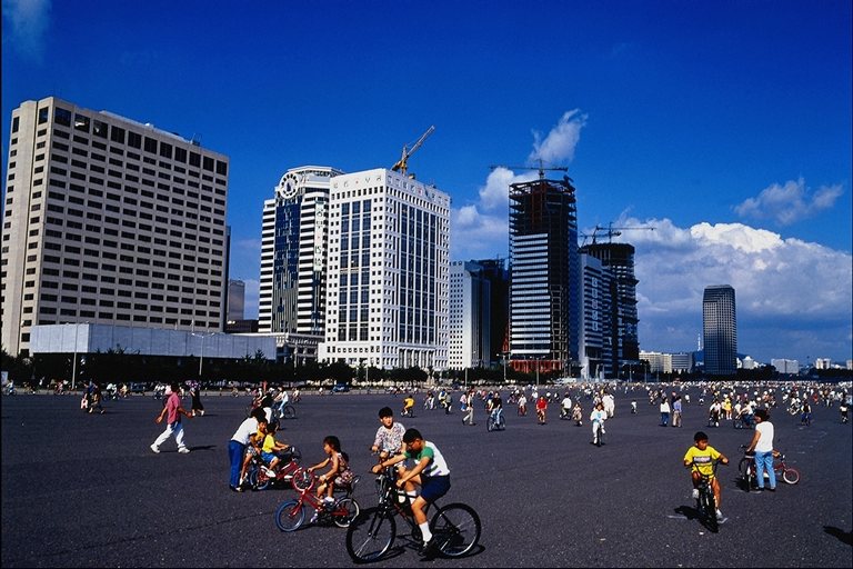 照片的亚洲城市