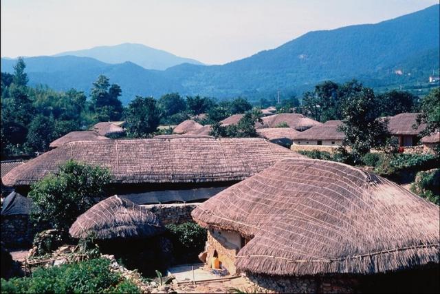 Village in the mountains