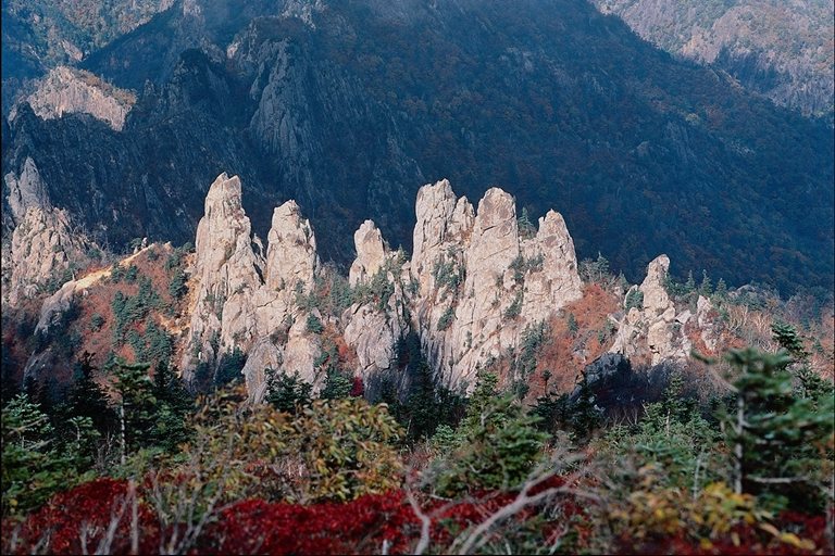 photo of a mountain peak