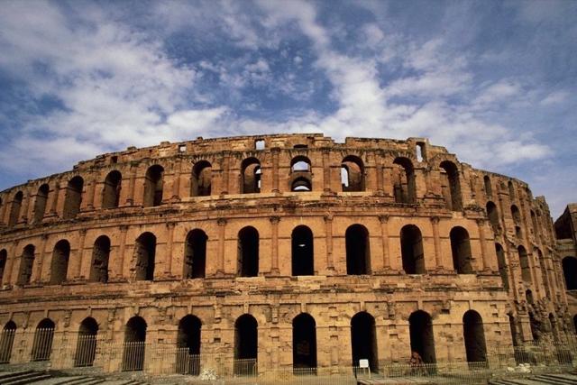 A picture of the Colosseum