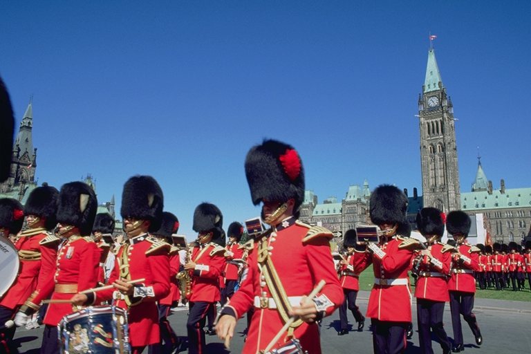 Photo Parade of the Royal Guard in London