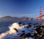Photo of the suspension bridge in San Francisco