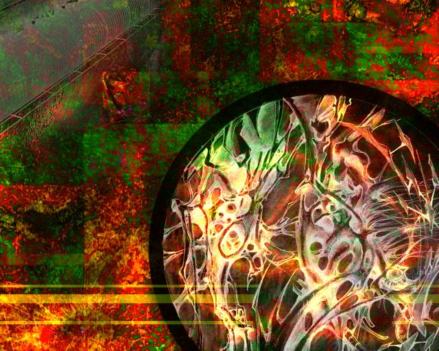 Everybody can see in this abstract 3D picture different things