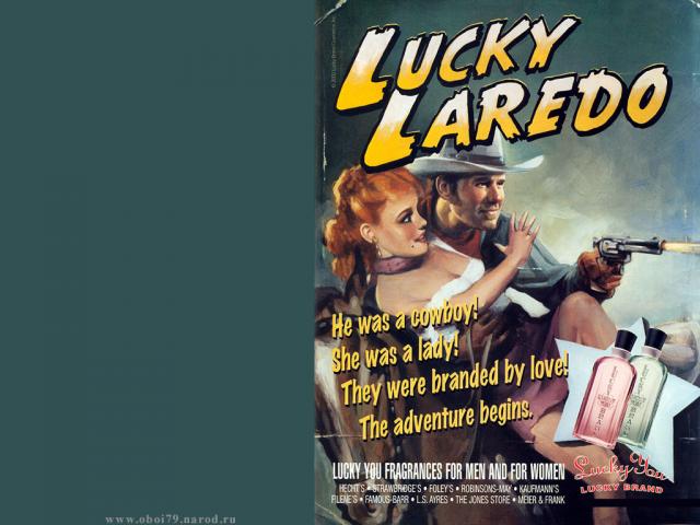 Реклама парфюма lucky laredo