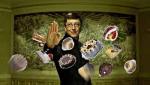 Bill Gates shrugs off flying in a cake