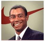 photos of men with a smile in the form of Nike's logo