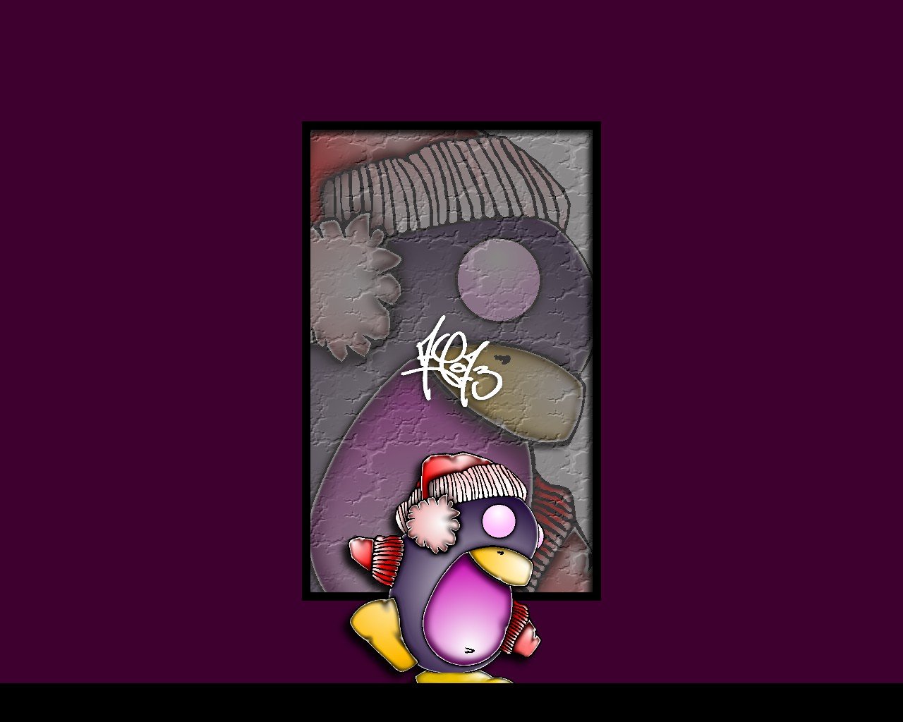 картинка на рабочий стол linux
