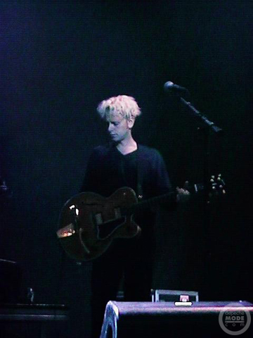 Photo by Martin Gore group member depeche mode