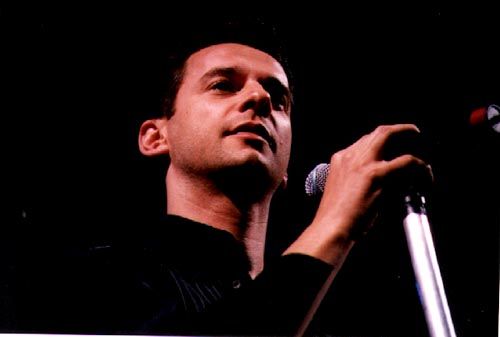 picture soloist British band depeche mode, David Gahan