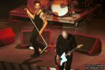 photo by Dave Gahan on stage with a microphone