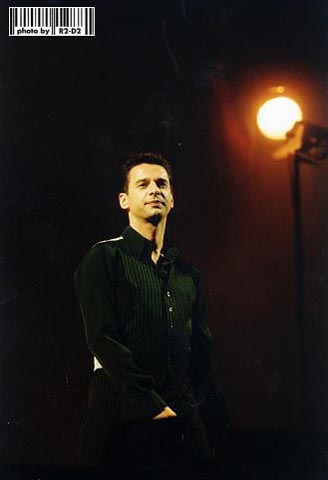 фотография солиста depeche mode Дэвида Гаана