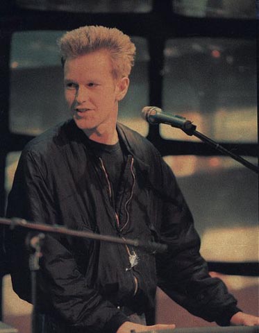 picture of the young Andy Fletcher