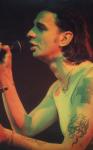 Naked torso of Dave Gahan in tattoos