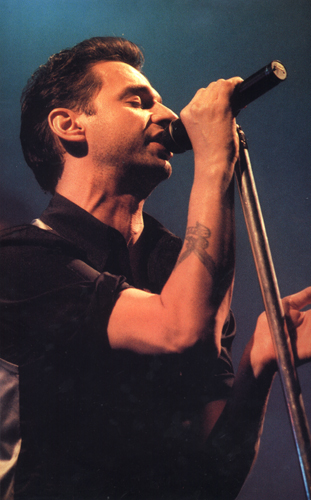 участник группы depeche mode Дэйв Гаан
