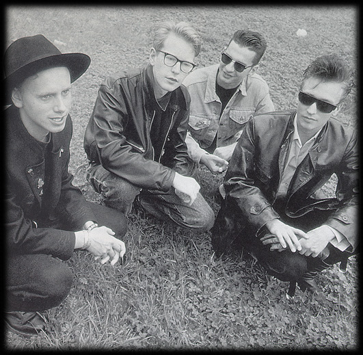 Photo of the Quartet group of depeche mode