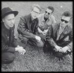 Фотография четверки из группы depeche mode