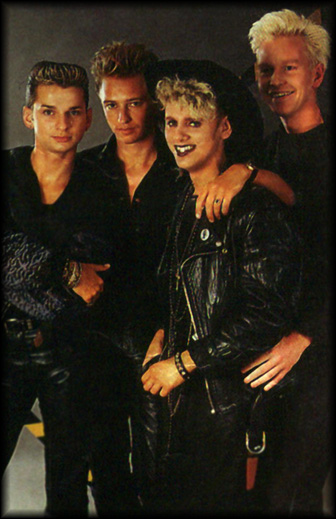 studio photo of depeche mode