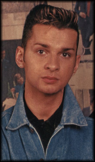 Photo of a young Dave Gahan