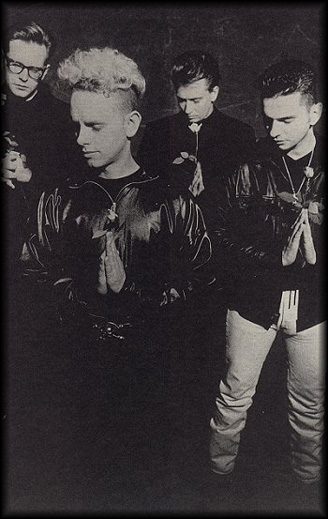 фото группы depeche mode Энди Флетчер Мартин Гор Алан Уайлдер