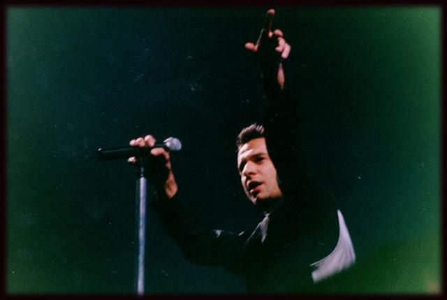 Ранняя фотография солиста группы  Depeche Mode